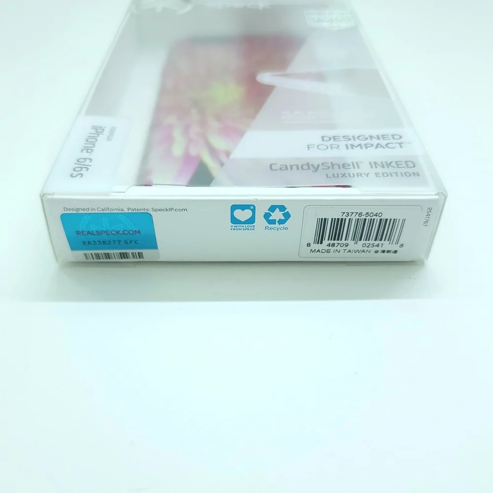 SPECK CANDYSHELL INKED IPHONE 6 & 6S LUXURY EDITION FUCHSIA PINK - Brand New